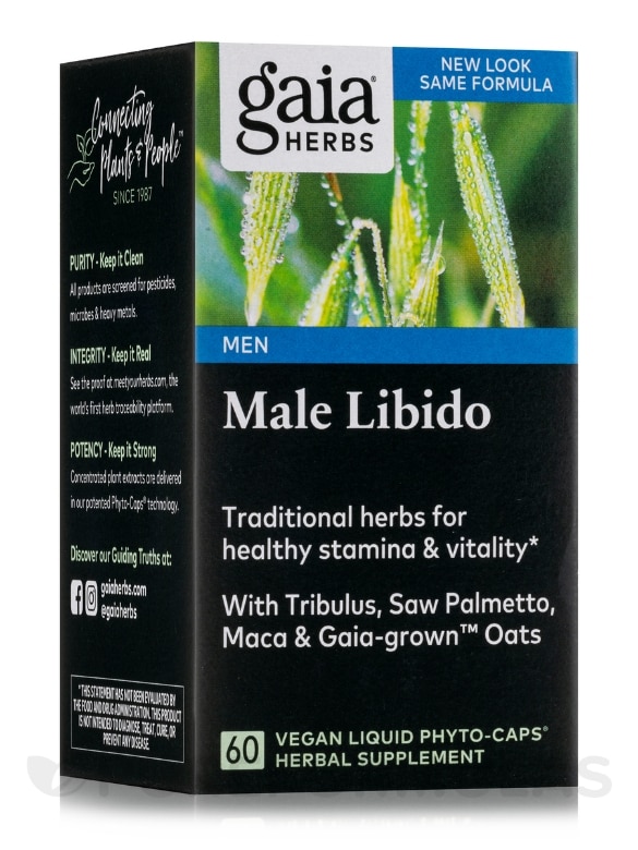 Male Libido - 60 Vegan Liquid Phyto-Caps®