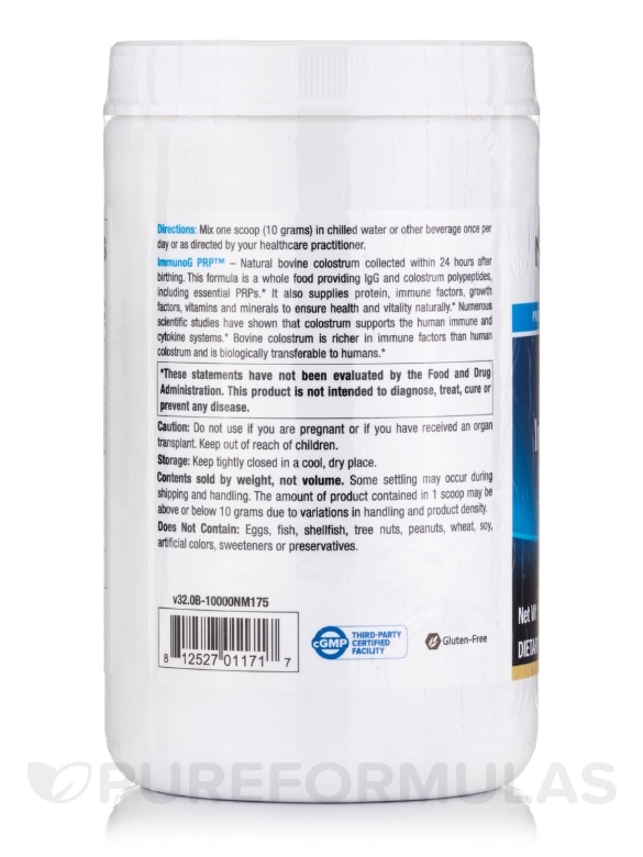ImmunoG PRP™ Powder - 10.58 oz (300 Grams) - Alternate View 2