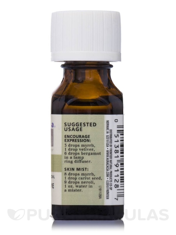 Myrrh Essential Oil (Commiphora myrrha) - 0.5 fl. oz (15 ml) - Alternate View 1