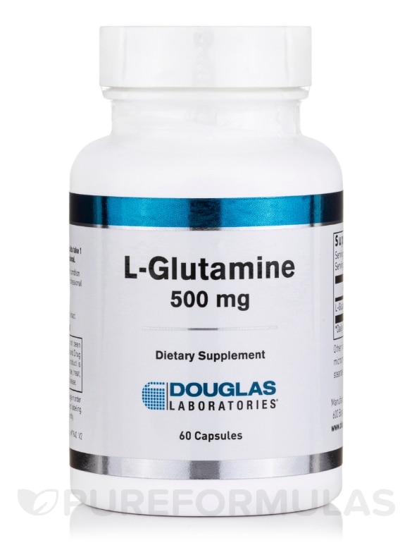 L-Glutamine 500 mg - 60 Capsules