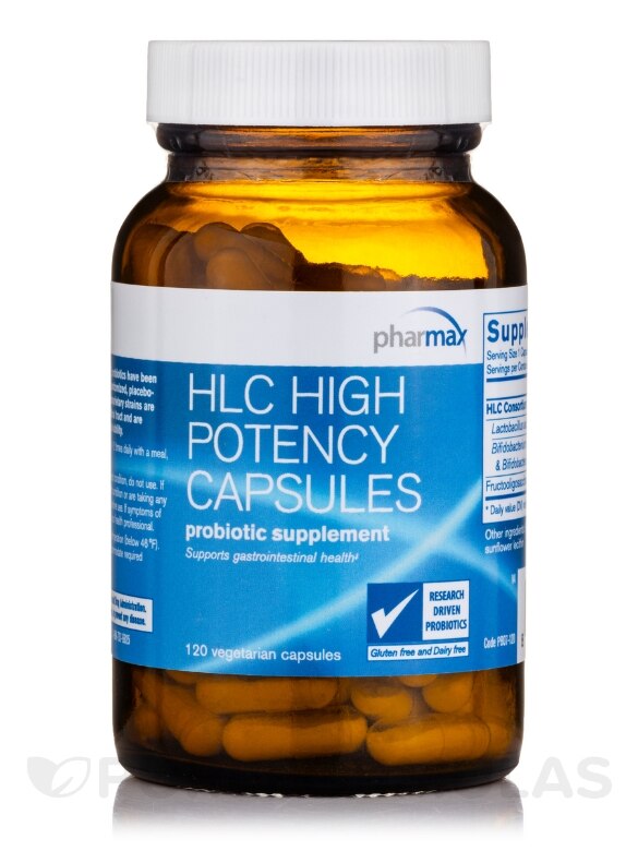 HLC High Potency Capsules - 120 Vegetable Capsules