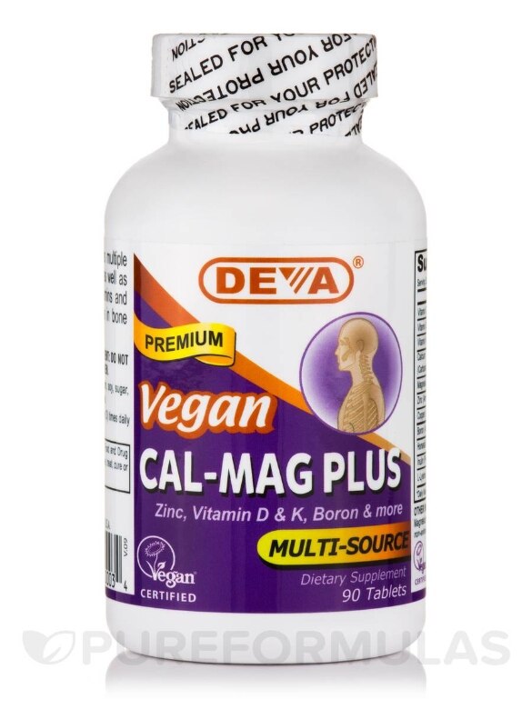 Vegan Cal-Mag Plus - 90 Tablets