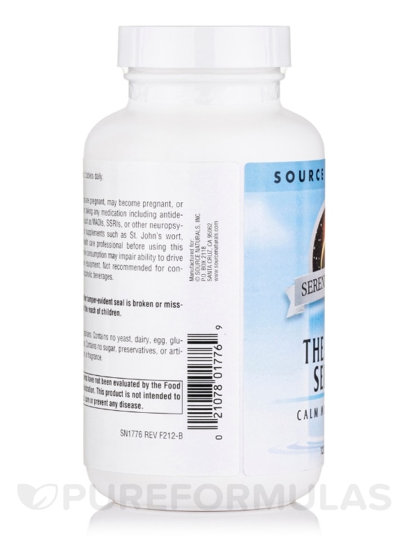 Serene Science® Theanine Serene™ - 120 Tablets - Alternate View 3