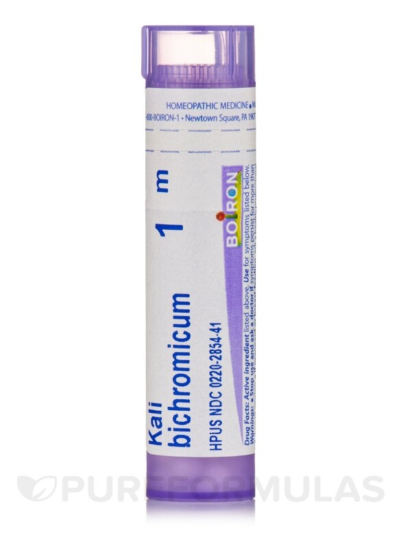 Kali Bichromicum 1m - 1 Tube (approx. 80 pellets)
