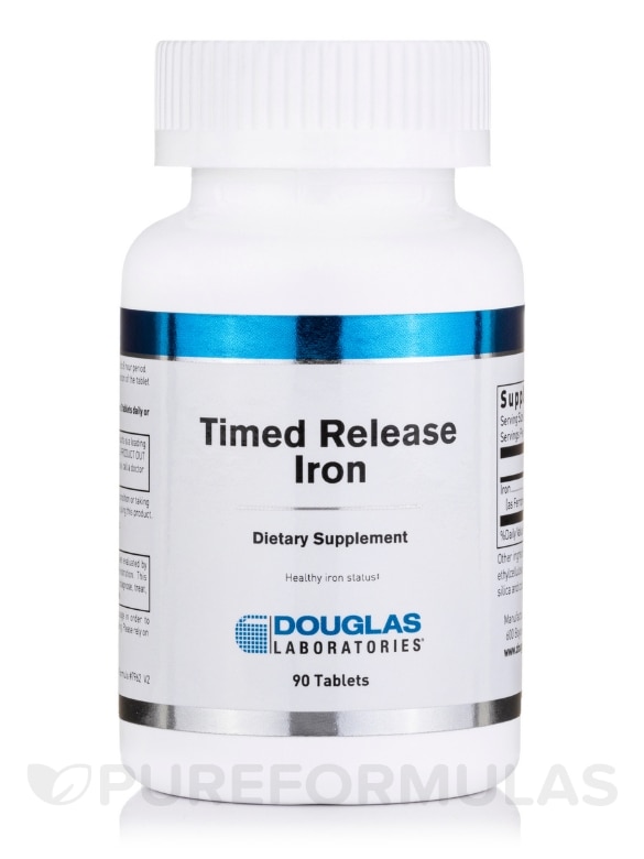 Timed Release Iron - 90 Tablets