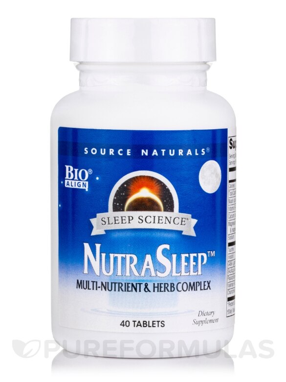 NutraSleep™ (Multi-Nutrient & Herb Complex) - 40 Tablets