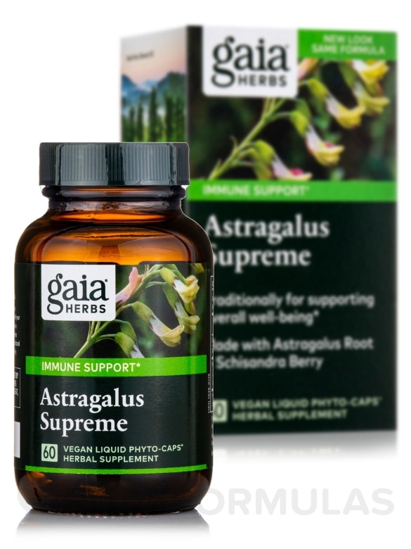 Astragalus Supreme - 60 Vegan Liquid Phyto-Caps® - Alternate View 1