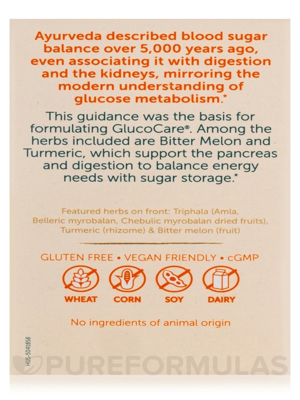 GlucoCare® - 90 Vegetarian Capsules - Alternate View 8