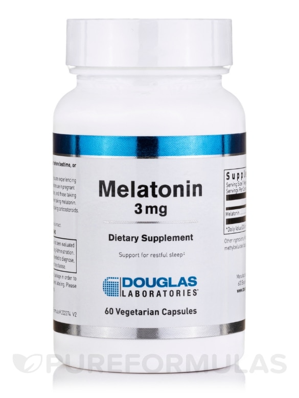 Melatonin 3 mg - 60 Capsules