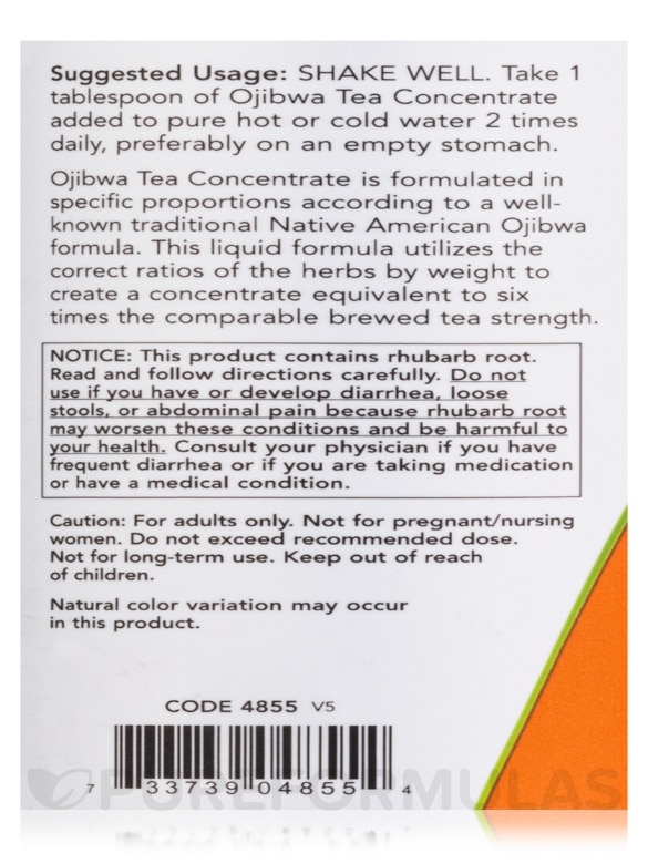 Ojibwa Tea Liquid - 16 fl. oz (473 ml) - Alternate View 4