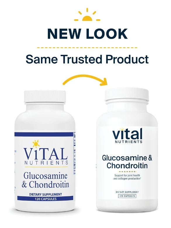 Glucosamine and Chondroitin - 120 Capsules - Alternate View 1