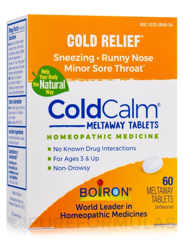 ColdCalm® (Cold Relief) - 60 Tablets