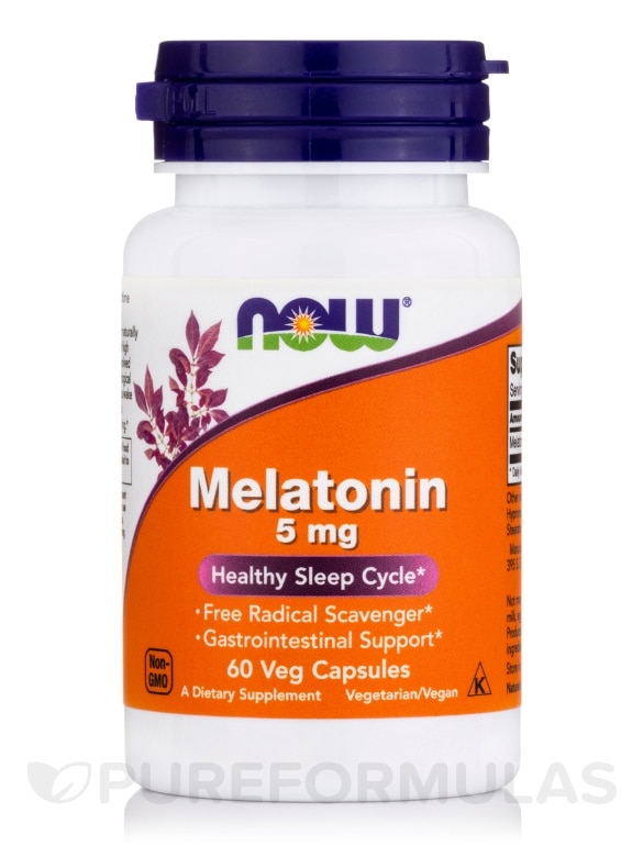 Melatonin 5 mg - 60 Veg Capsules