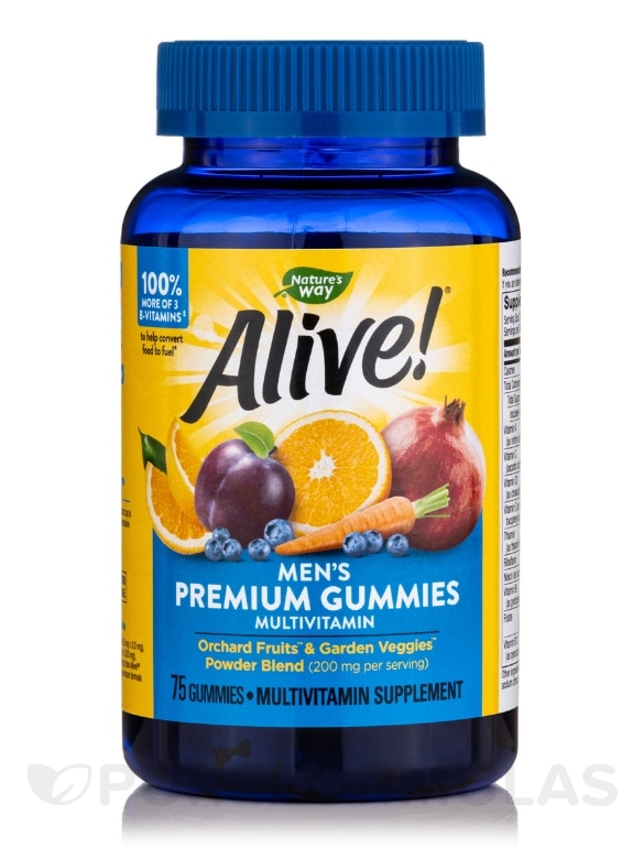 Alive!® Men’s Gummy Multi-Vitamin