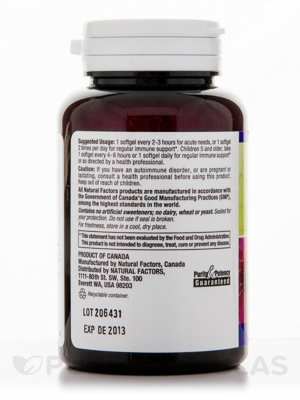Anti-V Formula with Clinical Proven Echinamide - 60 Softgels - Alternate View 2