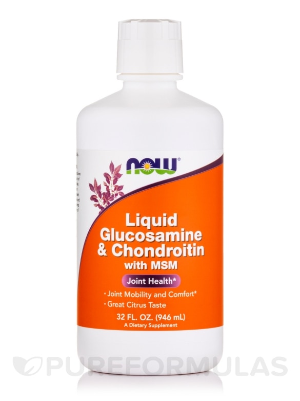 Liquid Glucosamine & Chondroitin with MSM - 32 fl. oz (946 ml)