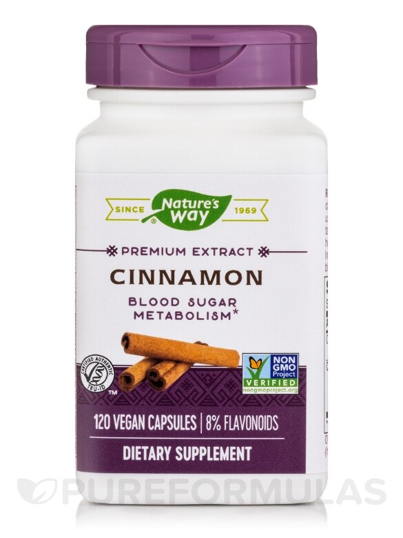 Cinnamon - 120 Vegetarian Capsules