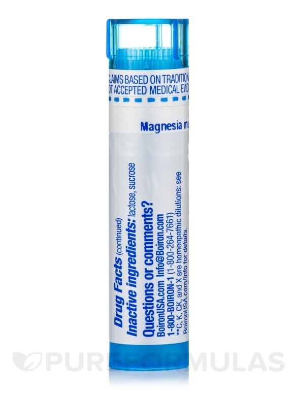 Magnesia Muriatica 30c - 1 Tube (approx. 80 pellets) - Alternate View 3