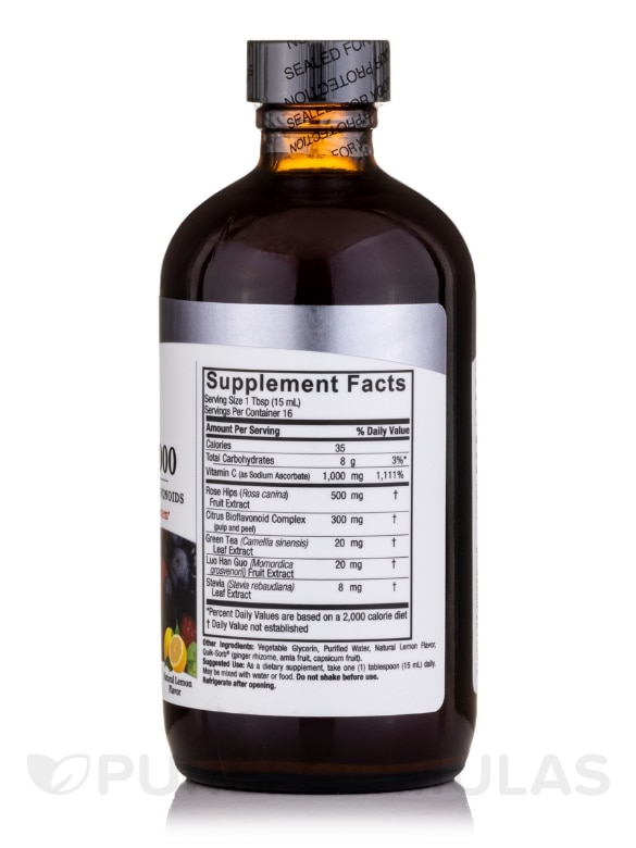 Platinum Liquid Vitamin C - 8 fl. oz (240 ml) - Alternate View 1