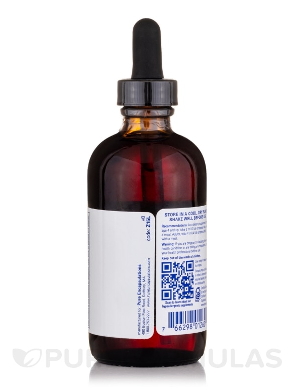 Zinc Liquid 15 mg - 4 fl. oz (120 ml) - Alternate View 2
