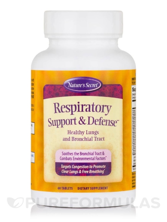 Respiratory Support & Defense™ - 60 Tablets - Alternate View 5