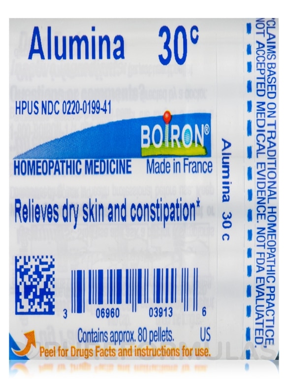 Alumina 30c - 1 Tube (approx. 80 pellets) - Alternate View 6