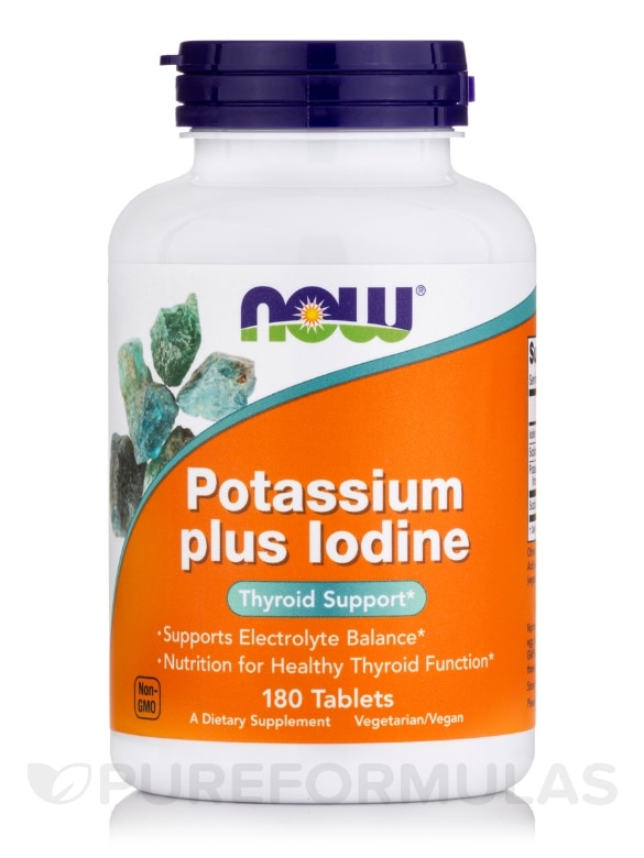 Potassium Plus Iodine - 180 Tablets
