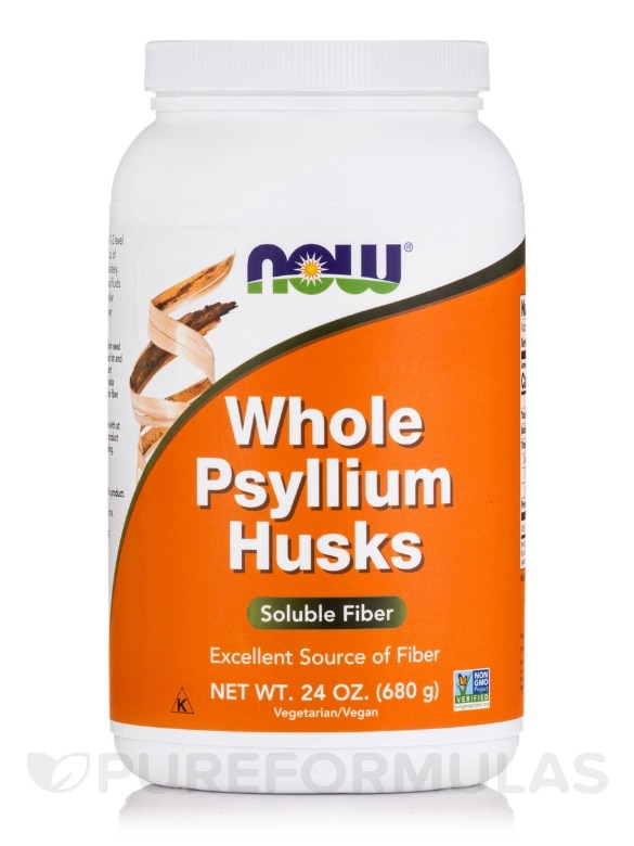Whole Psyllium Husks - 24 oz (680 Grams)
