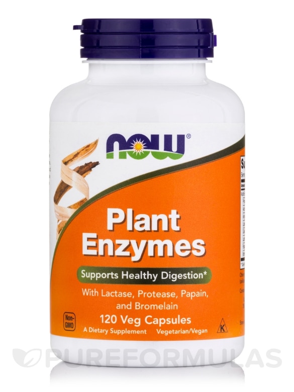Plant Enzymes - 120 Vegetarian Capsules