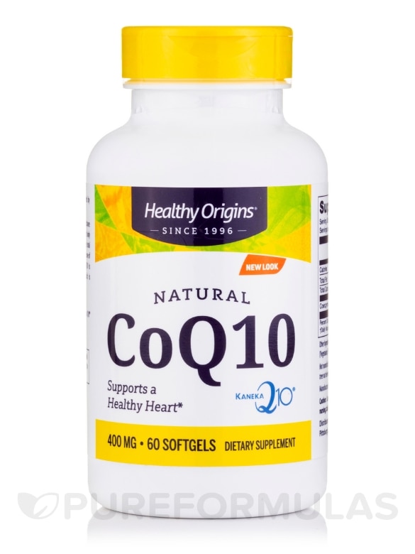 CoQ10 400 mg (Kaneka Q10™) - 60 Softgels
