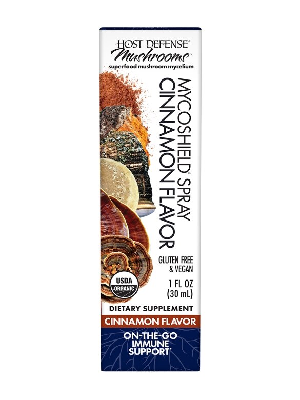 Organic MycoShield® Spray - Cinnamon Flavor - 1 fl. oz (30 ml) - Alternate View 2