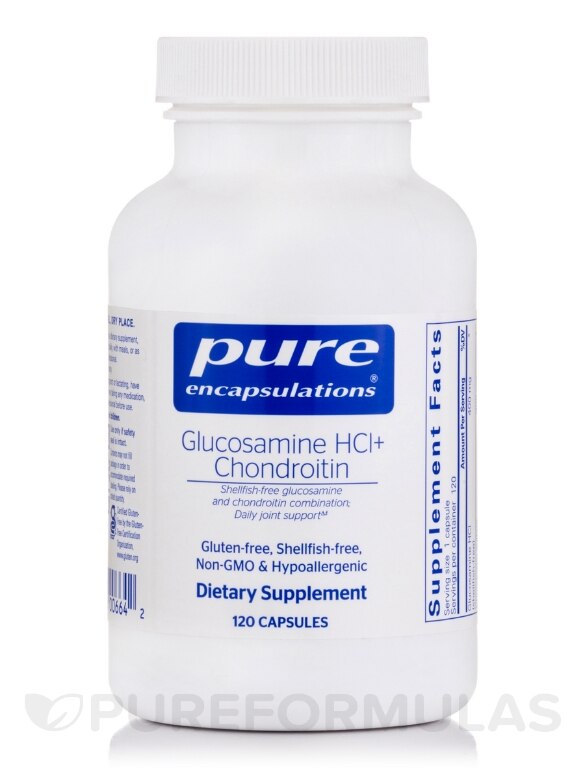 Glucosamine HCL + Chondroitin - 120 Capsules