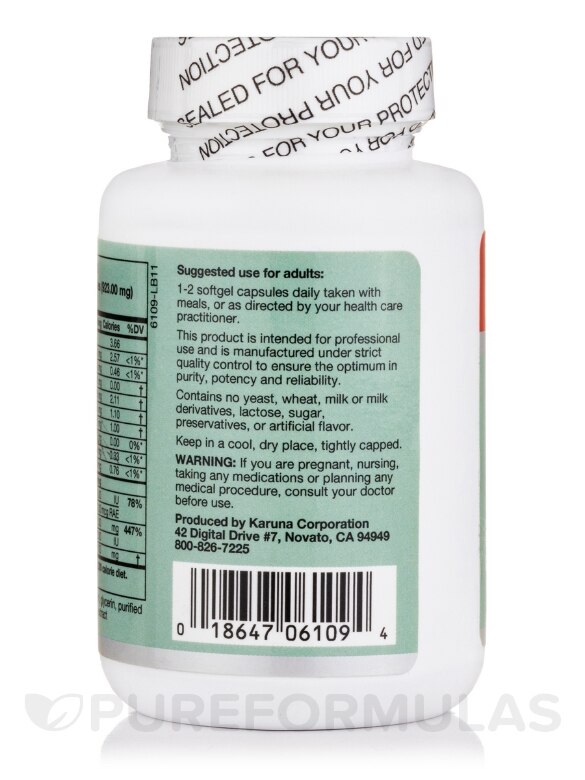 CoQ-10 100 mg - 60 Softgel Capsules - Alternate View 2