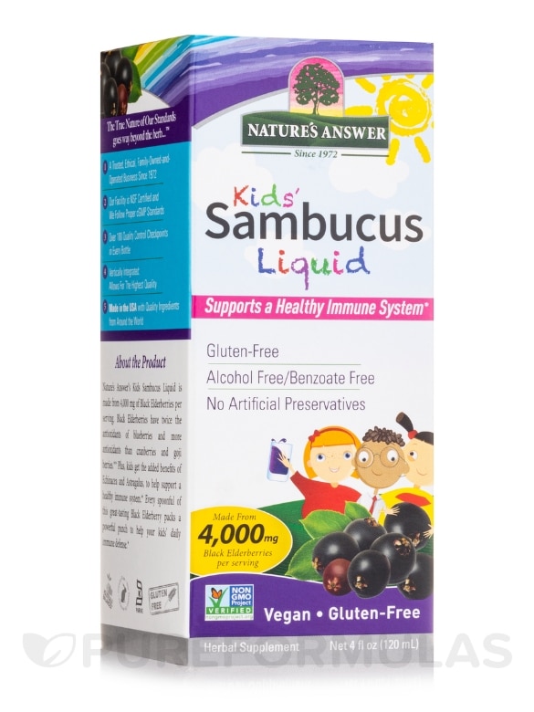 Sambucus Kid's Formula - 4 fl. oz (120 ml)