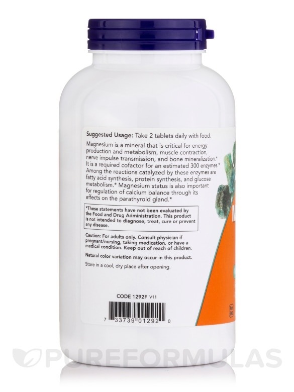 Magnesium Citrate 200 mg - 250 Tablets - Alternate View 2