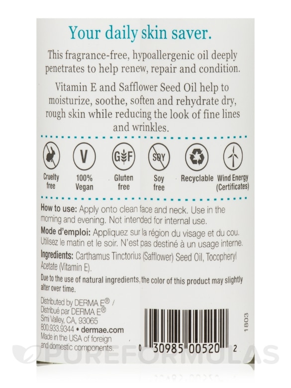 Vitamin E Skin Oil 14000 IU - 2 fl. oz (60 ml) - Alternate View 3