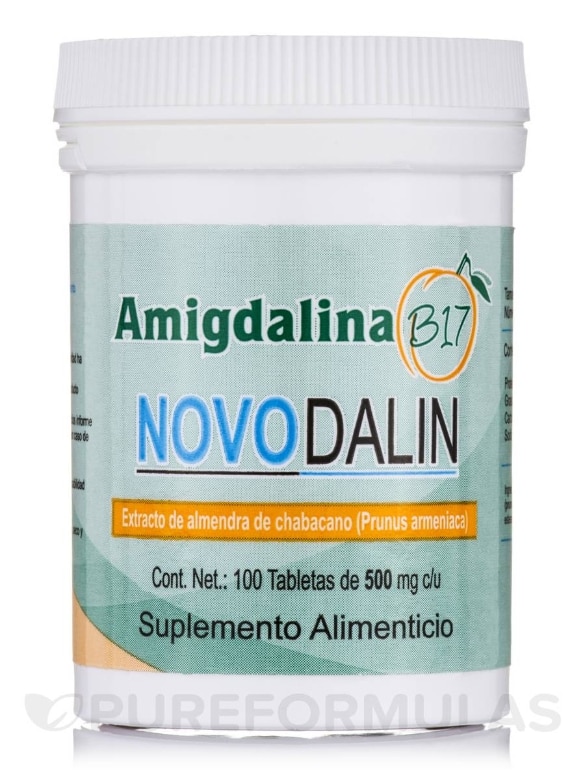 Novodalin B17 (Amigdalina) 500 mg - 100 Tablets