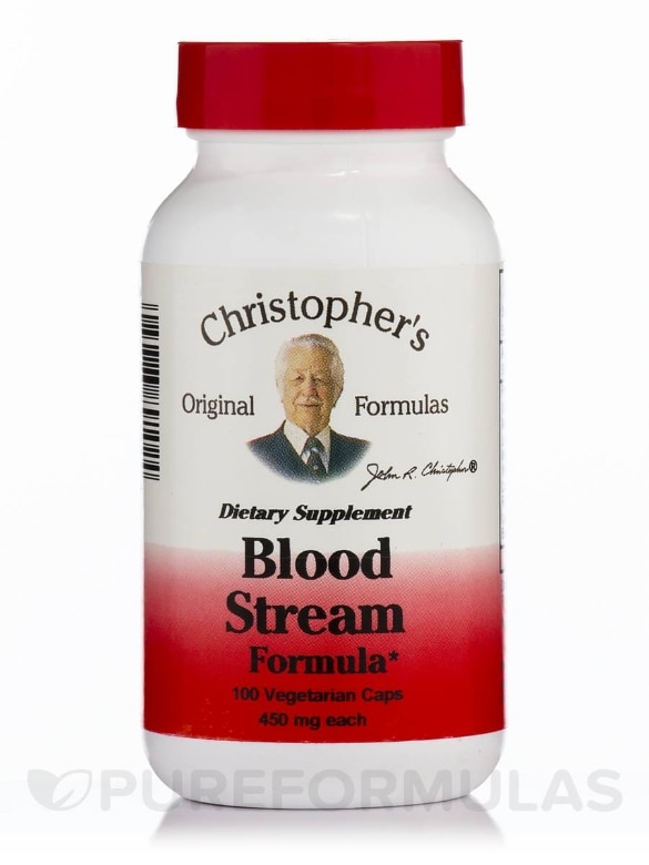 Blood Stream Formula - 100 Vegetarian Capsules
