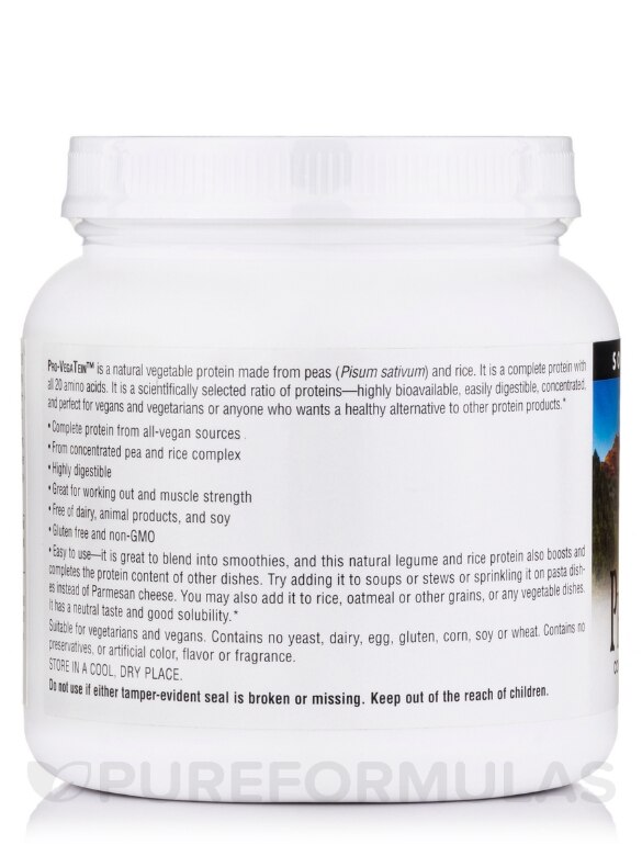 Pro-VegaTein™ Complete Vegan Protein Powder - 16 oz (454 Grams) - Alternate View 3