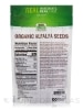 NOW Real Food® - Alfalfa Seeds for Sprouting (Organic) - 12 oz (340 Grams) - Alternate View 1
