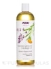 NOW® Solutions - Lavender Almond Massage Oil - 16 fl. oz (473 ml)