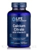 Calcium Citrate with Vitamin D - 200 Vegetarian Capsules