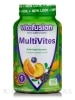 MultiVites Multivitamin Gummy - Natural Berry, Peach & Orange Flavors - 150 Gummies