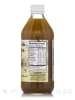 Organic - Raw Apple Cider Vinegar with Mother (Glass Bottle) - 16 fl. oz (473 ml) - Alternate View 1
