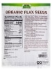 NOW Real Food® - Organic Flax Seeds - 16 oz (454 Grams) - Alternate View 2