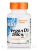 Vegan D3 2500 IU with Vitashine D3 - 60 Veggie Capsules