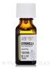 Citronella Java Essential Oil (Cymbopogon winterianus) - 0.5 fl. oz (15 ml)