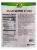 NOW Real Food® - Cajun Sesame Sticks - 9 oz (255 Grams) - Alternate View 2
