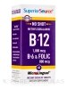 NO SHOT Methylcobalamin B12/B6/Folic Acid 800 mcg - 60 MicroLingual® Tablets
