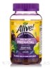Alive!® Prenatal Gummy Vitamins, Strawberry & Lemon Fruit Flavors - 75 Gummies